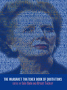 The Margaret Thatcher book of quotations